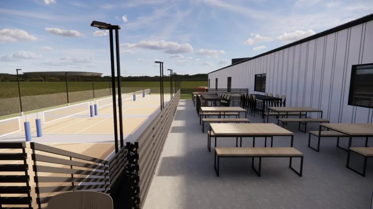 Westfield Collective outdoor deck