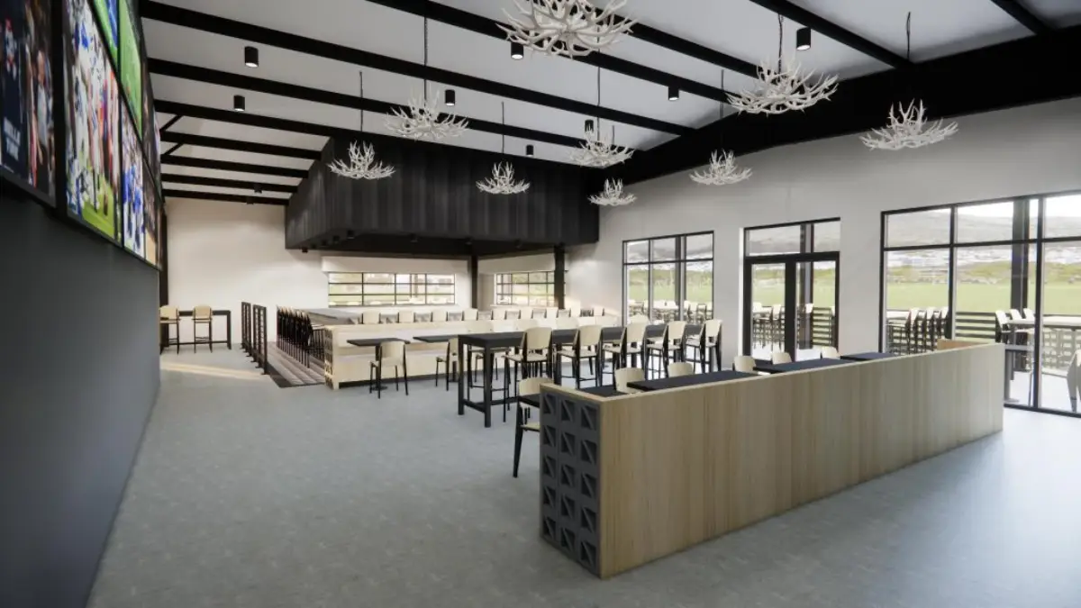 Westfield Collective bar area