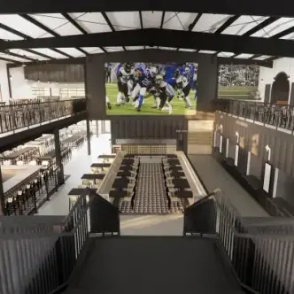 Westfield Collective entertainment space