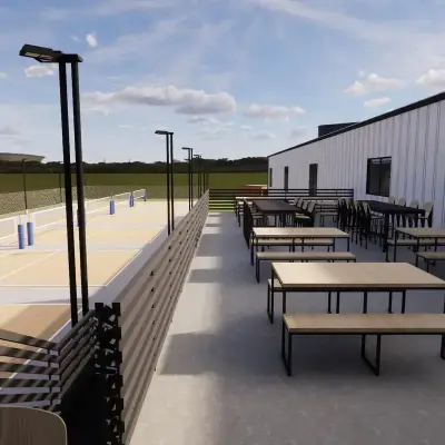 Westfield Collective bar area