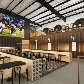 Westfield Collective dining area